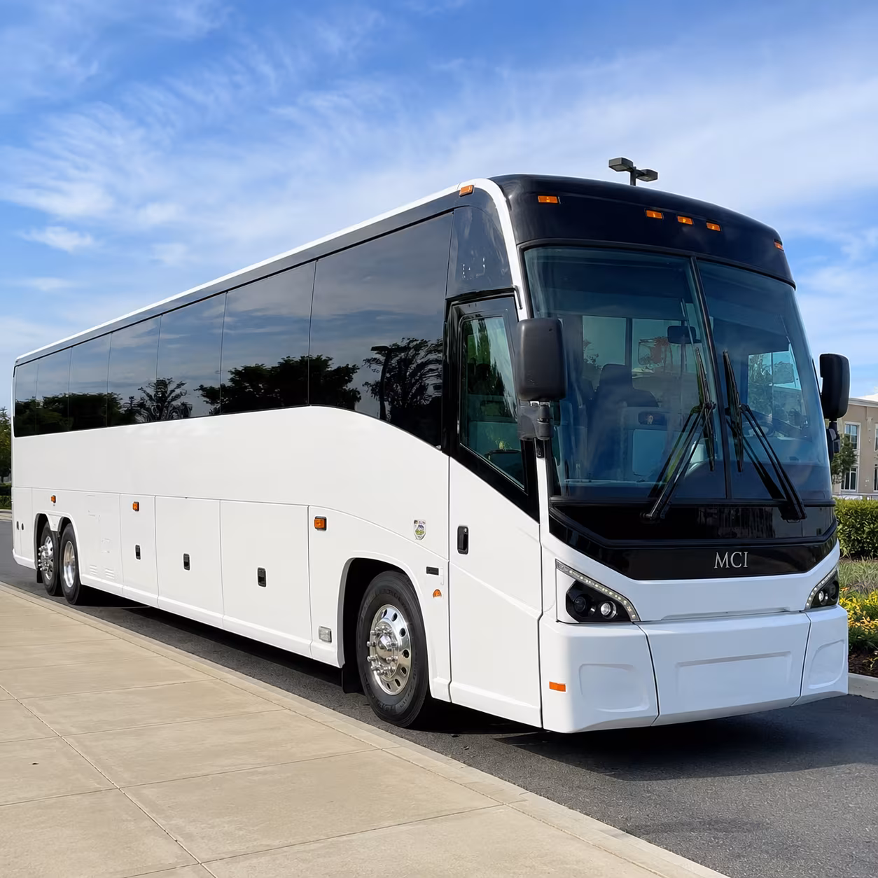 corporate shuttle runs between hempstead offices and lirr stations