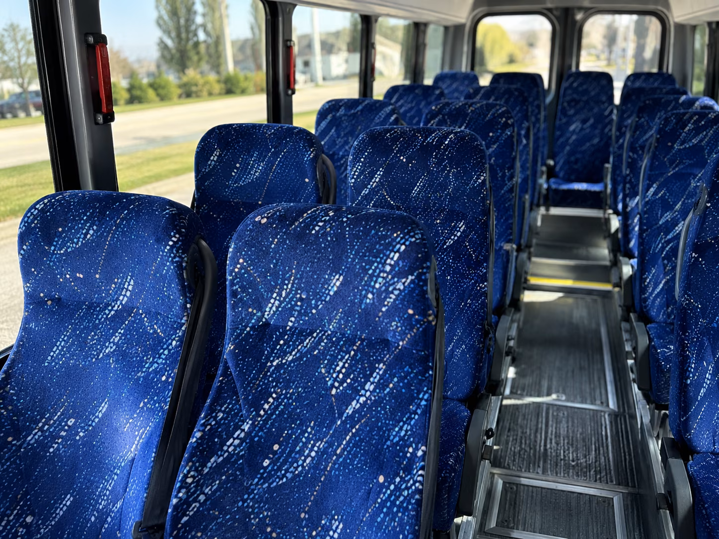 hempstead airport transportation onboard seating