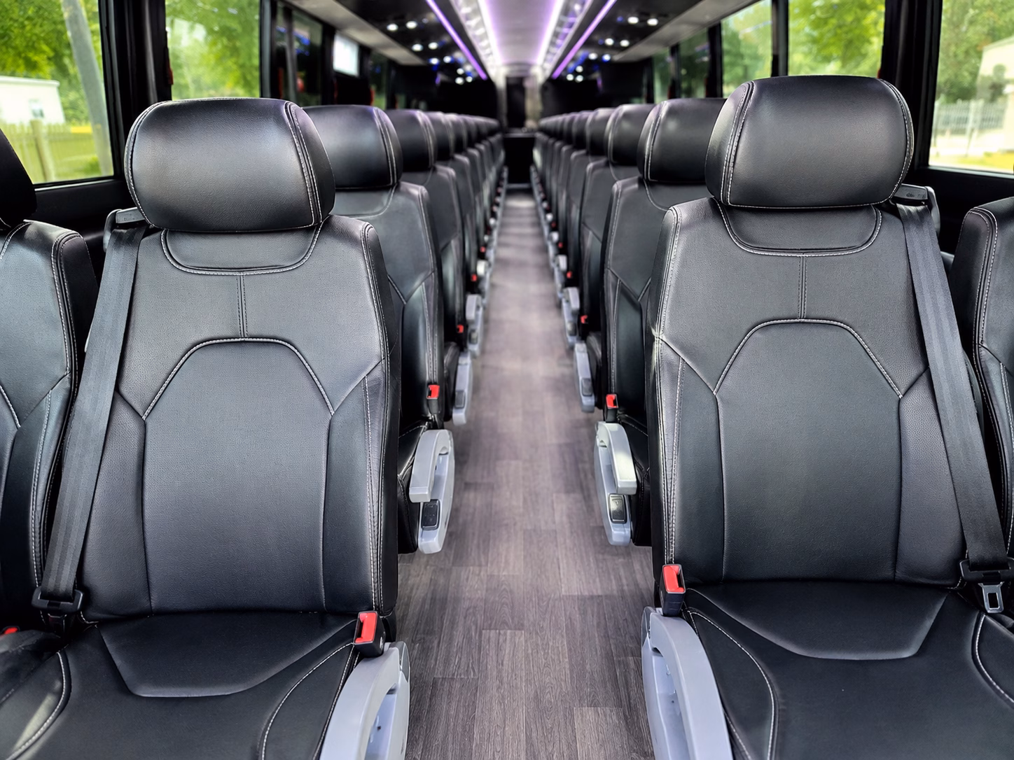 hempstead wedding transportation onboard seating